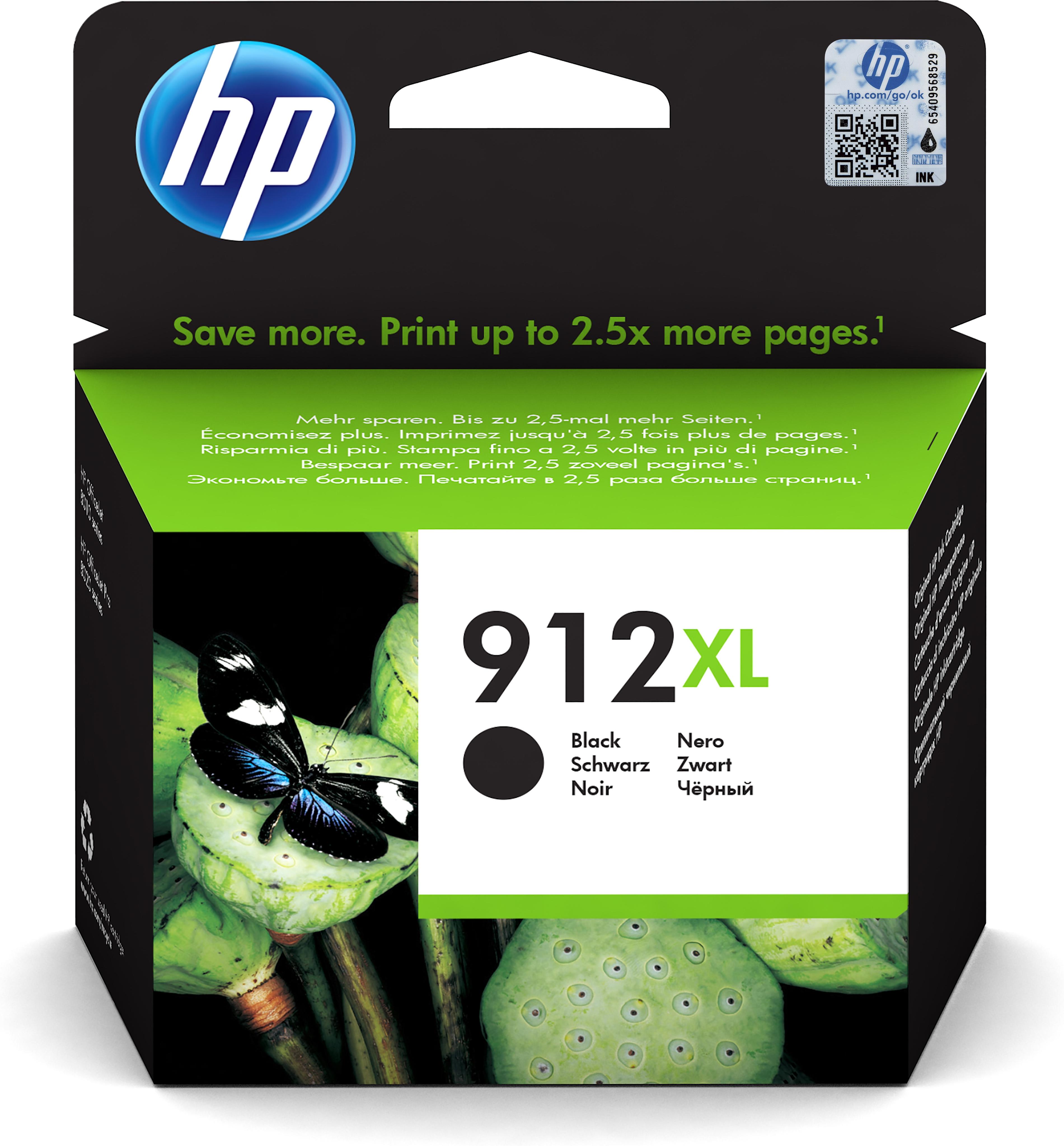 HP 912XL High Yield Black Original Ink Cartridge BitTech IT