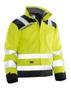 JOBMAN Vinterjakke Star Varsel Gul/Sort
