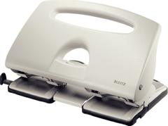 LEITZ Hullemaskin 5132 4-hull/40 ark Grå