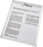 ESSELTE Plastlomme A4 Side (100)