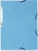 EXACOMPTA Strikkmappe A4 m/klaffer 400g Turkis