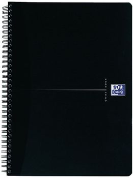 OXFORD Notatbok Smart Black A4 linjer (100102931*5)