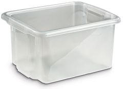  Oppbevaringsboks Plast Klar 23L