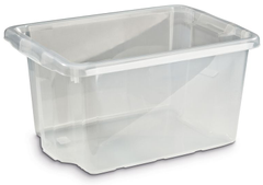  Oppbevaringsboks Plast 33L Klar