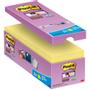 POST-IT Notatblokk Super Sticky Notes 76x76mm Gul (16)