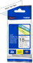 P-TOUCH Merketape TZe-241 18mm x 8m Sort/Hvit