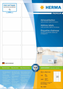 HERMA Adresseetikett A4 63,5x46,6mm (1800)