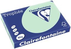 CLAIREFONTAINE Kopipapir Trophee A3 80g Grønn (500)