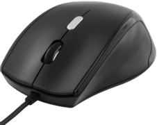 DELTACO Mus Optisk USB 3 knapper m/scroll Sort