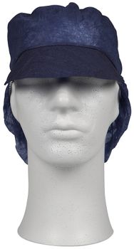 ABENA Snood Caps Non-Woven Medium Blå (100) (210651)