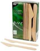PAPSTAR Kniv Pure Tre 16,5cm (100)