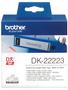 BROTHER Taperull papir 50mm x 30,48m Sort/Hvit