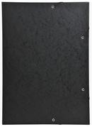 EXACOMPTA Strikkmappe A3 3 klaffer 600g Sort