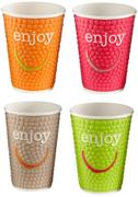 HUHTAMAKI Kaffebeger 30cl Double Wall Enjoy (40)