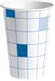HUHTAMAKI Kaffebeger 20cl Blå/Hvit (100)