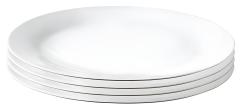 AIDA Tallerken Porselen 24cm Hvit (4)