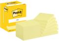 POST-IT Notatblokk 76x102mm Gul (12)