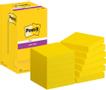 POST-IT Notatblokk Super Sticky Notes 76x76mm Ultra Gul (12)