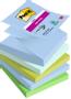 POST-IT Notatblokk Super Sticky Z-Notes 76x76mm Oasis (5)