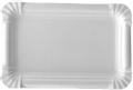 PAPSTAR Tallerken PURE papp 10x16cm Hvit (250)