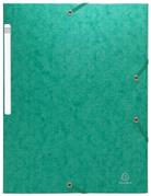 EXACOMPTA Strikkmappe A4 3 klaffer 425g Grønn