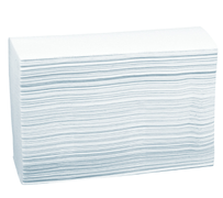 ABENA Tørkeark Care-Ness Excellent 3-lags W-fold 32x20,5 hvit (125)