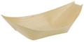 PAPSTAR Demoskål PURE tre 14x8,2cm båt (50)