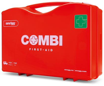 SNØGG Førstehjelpskoffert Combi 25 personer (021040)