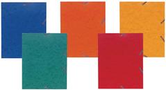 EXACOMPTA Strikkmappe 17x24cm 3 klaffer Assortert