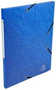 EXACOMPTA Strikkmappe A4 3 klaffer 600g Blå