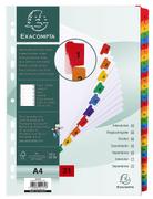 EXACOMPTA Register A4 1-31 Mylar Hvit/Farger