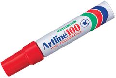 ARTLINE Merkepenn 100 skrå spiss Rød
