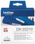 BROTHER Etikett DK-22210 29mm x 30,48m Hvit