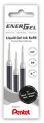 PENTEL Refill geleroller 0,7mm Sort (3)