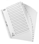 ELBA Register A4 PP 1-20 Hvit