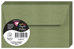 POLLEN Konvolutt 90x140mm Grønn (20)