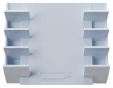 LEGAMASTER Penneholder Magnetisk Blå