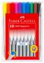 FABER-CASTELL Tusjpenner Grip Assortert (10)