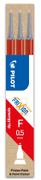PILOT Refill Frixion Point 05 Rød (3)
