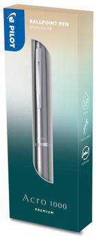 PILOT Kulepenn Acro 1000 1,0 Sort/Sølv (4329*6)