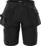 FRISTADS Håndverker Stretchshorts 2598 LWS Sort