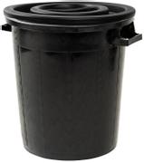 BASICLEAN Moppedunk m/lokk 50L Sort