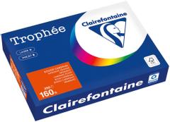 CLAIREFONTAINE Kopipapir Trophee A4 160g Dyp Rød (250)