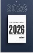 GRIEG Avrivningskalender 2026 Medium m/plate