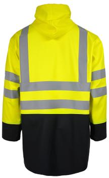 LYNGSØE Regnjakke FR-LR6055 Flammehemmende Gul/Blå (FR-LR6055-53/03)