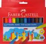 FABER-CASTELL Tusj Jumbo Assortert (12)