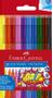 FABER-CASTELL Tusj Grip Assortert (10)