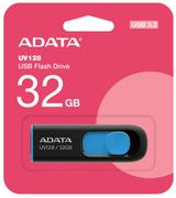 A-DATA 32GB USB Stick UV128 USB 3.0 Black/Blue