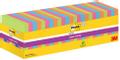 POST-IT Notatblokk Super Sticky Notes 76x76mm Assortert (24)