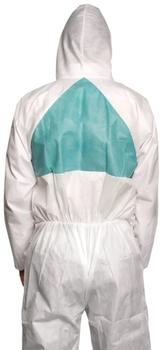 3M Vernedress 4520 Type 5/6 Hvit/ Grønn (4520VXXL)